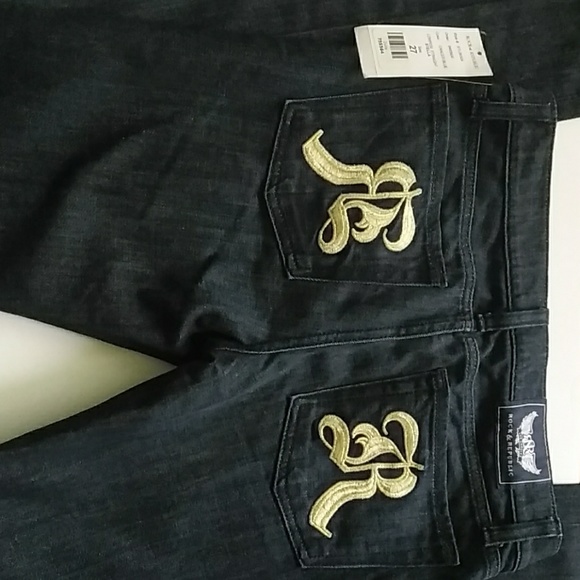 Rock & Republic Low-rise Straight Women's Jeans - Picture 3 of 5